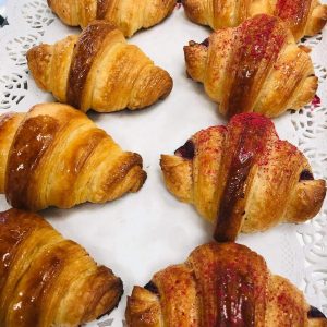Málnás croissant