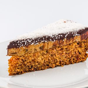 Paleo datolyás tortaszelet